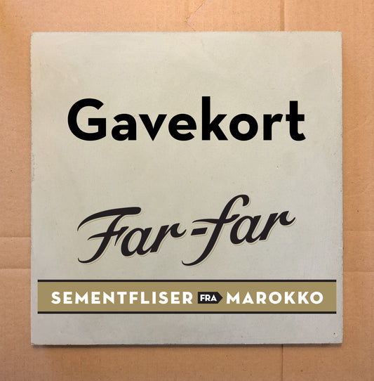 Far-far Fliser - Gavekort-